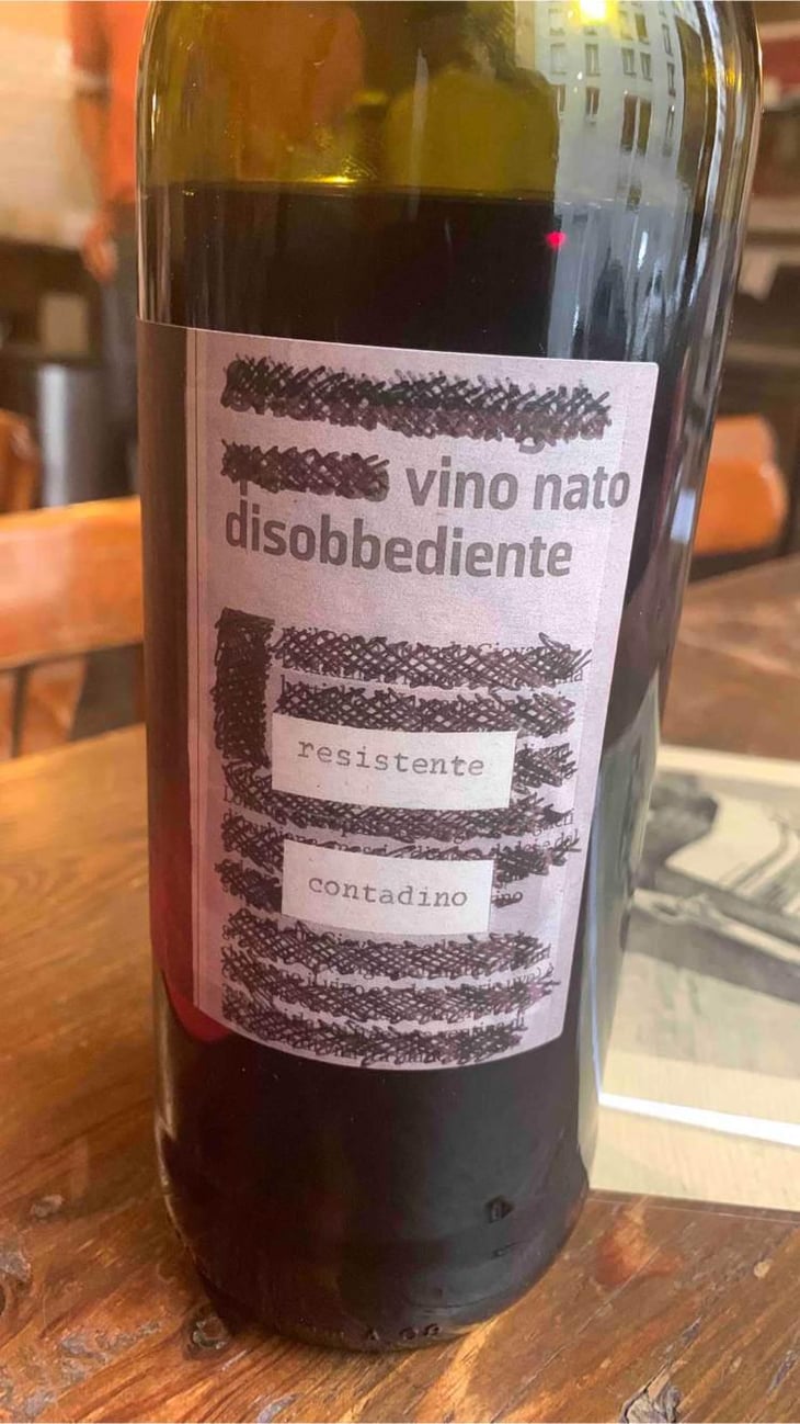 Vino Nato Disobbediente Resistente Contadino - Monte dall'Ora - Alessandra Zantedeschi & Carlo Venturini 