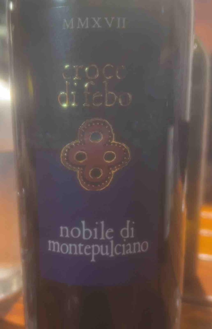 Vino nobile di Montepulciano - Azienda Agricola Croce di Febo - Maurizio & Enrico Comitini 