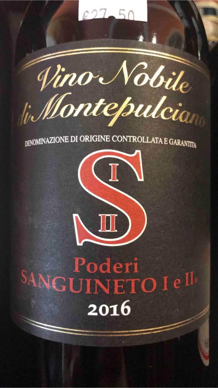 Vino Nobile Di Montepulciano - Poderi Sanguineto - Dora Forsoni 
