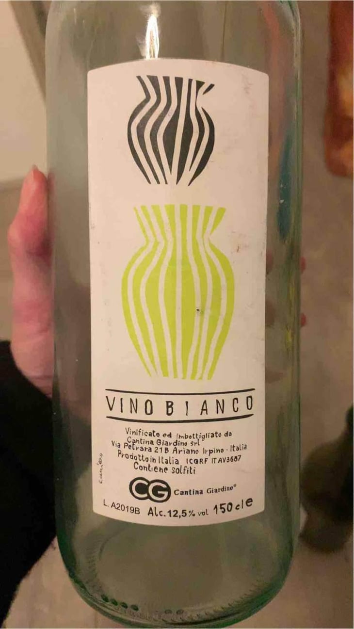 Vino Rosato Anfora - Cantina Giardino - Antonio Di Gruttola & Daniela De Gruttola 