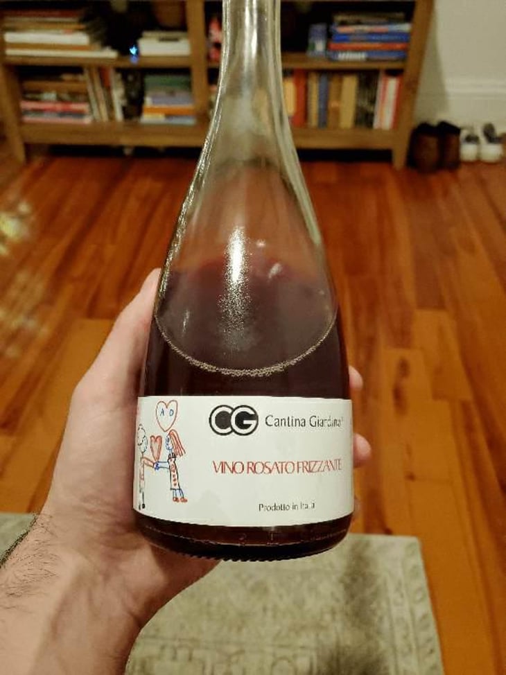 Vino Rosato Frizzante - Cantina Giardino - Antonio Di Gruttola & Daniela De Gruttola 