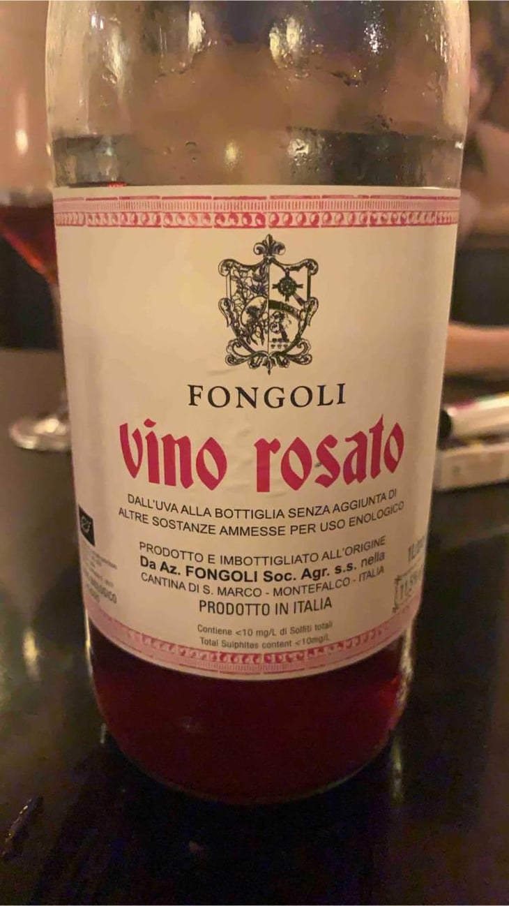 Vino Rosato - Fongoli - Angelo Fongoli -2021