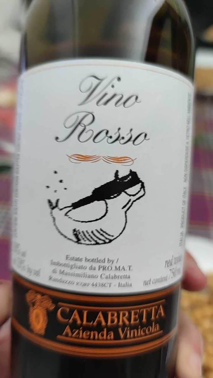 Vino rosso Cala Cala - Azienda Vinicola Calabretta - Massimiliano Calabretta 