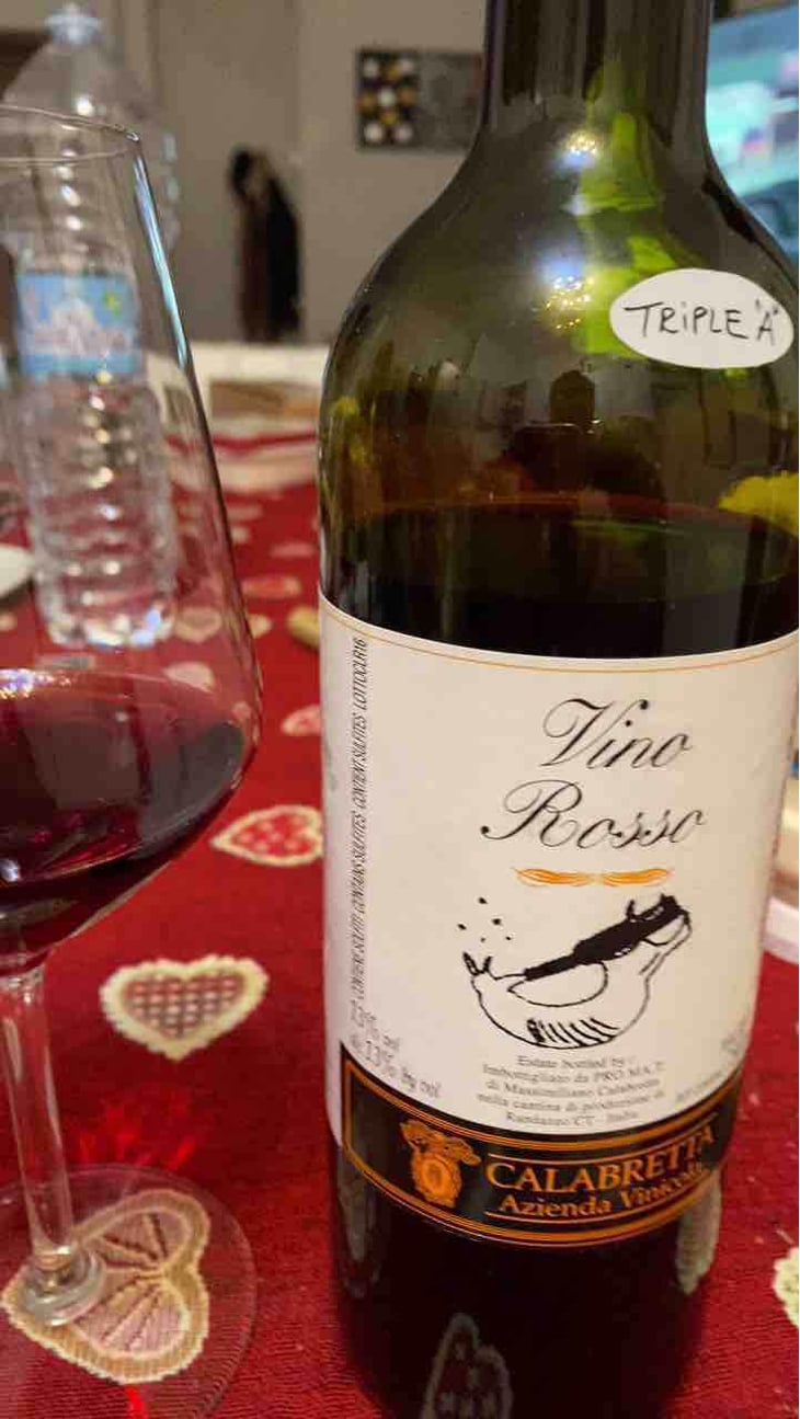 Vino rosso Cala Cala - Azienda Vinicola Calabretta - Massimiliano Calabretta 