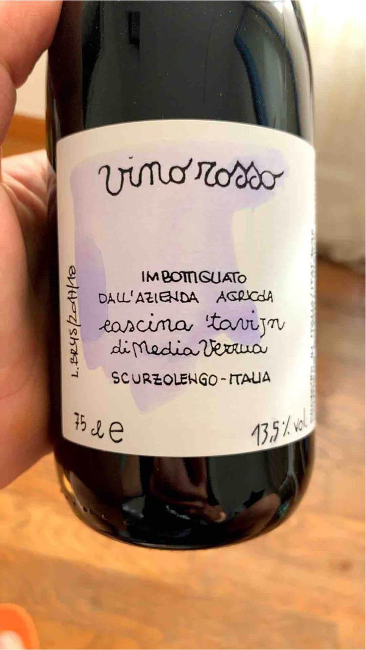 Vino Rosso - Cascina Tavijn - Nadia Verrua 