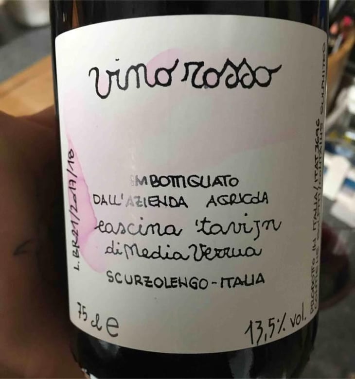 Vino Rosso - Cascina Tavijn - Nadia Verrua 