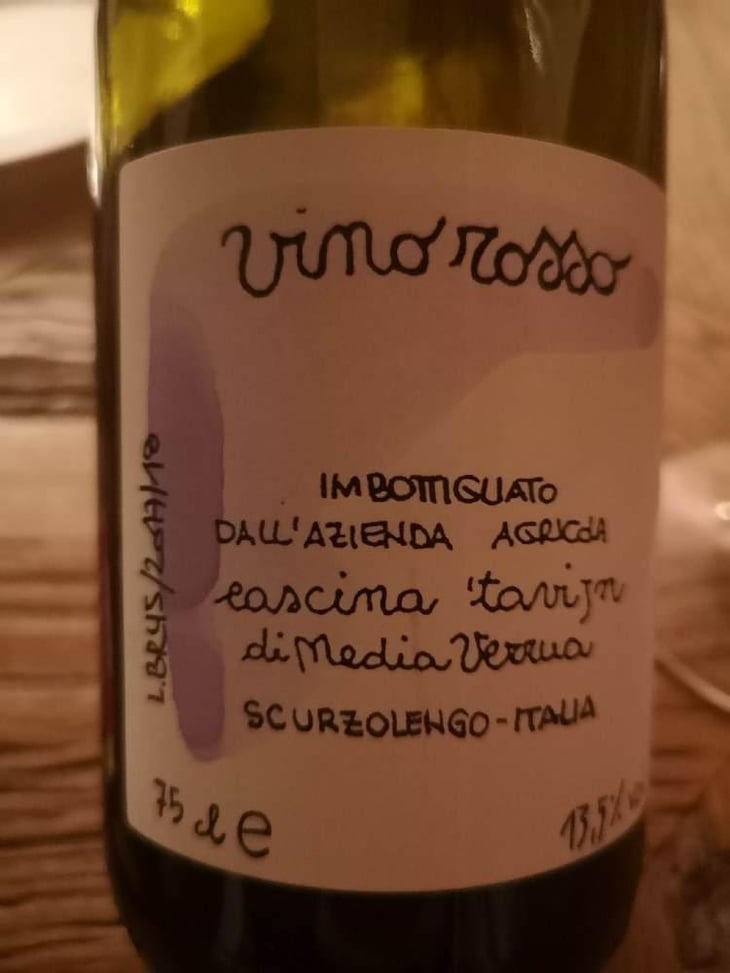 Vino Rosso - Cascina Tavijn - Nadia Verrua 