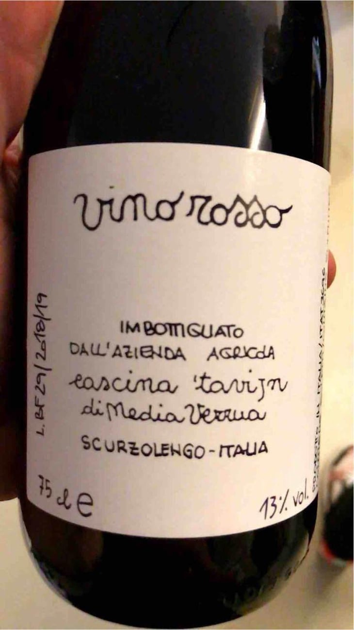 Vino Rosso - Cascina Tavijn - Nadia Verrua 