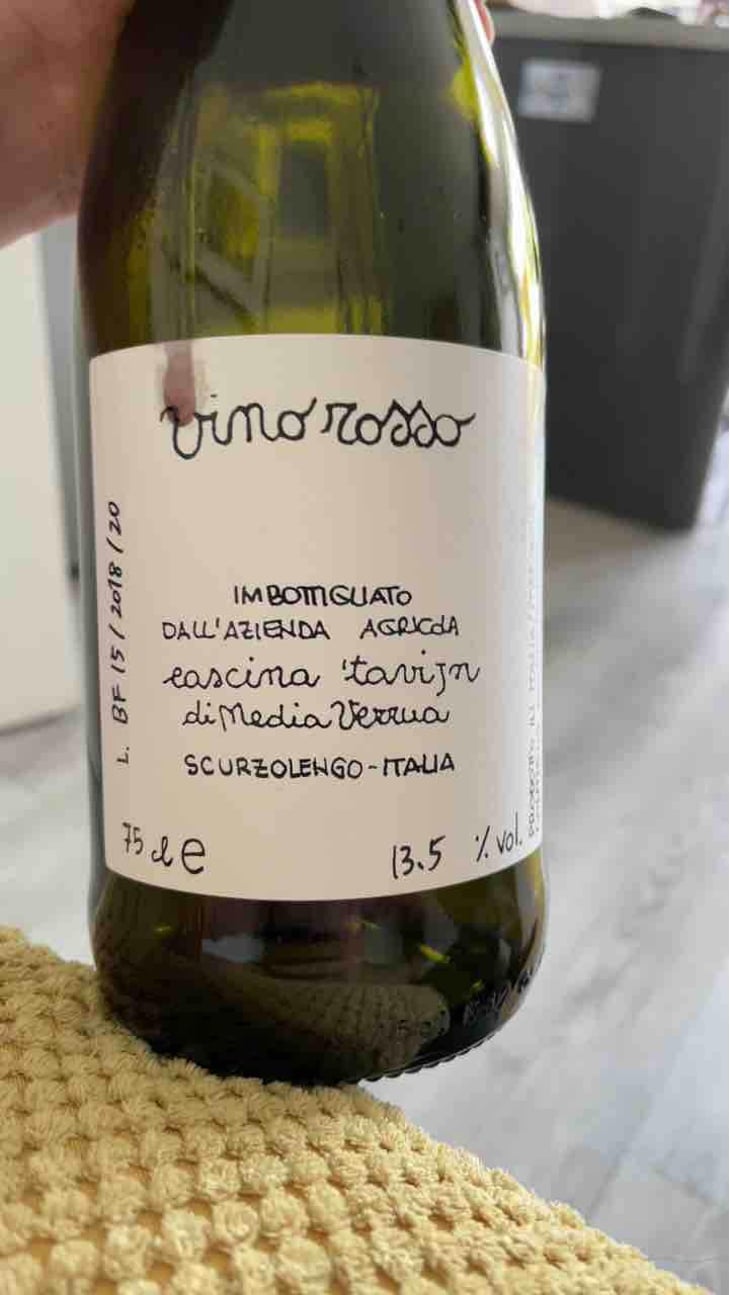 Vino Rosso - Cascina Tavijn - Nadia Verrua 