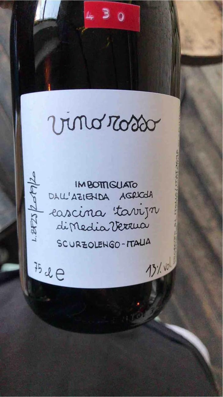 Vino Rosso - Cascina Tavijn - Nadia Verrua 