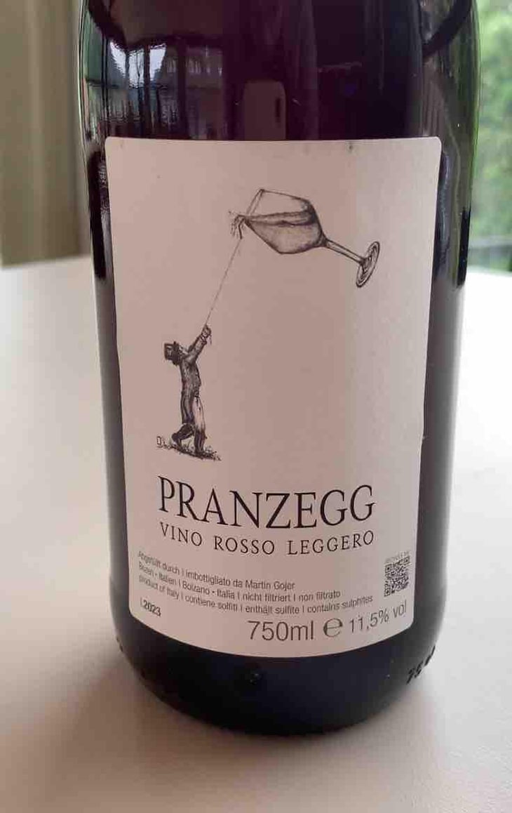 Vino Rosso leggero - Pranzegg - Marion & Martin Gojer 