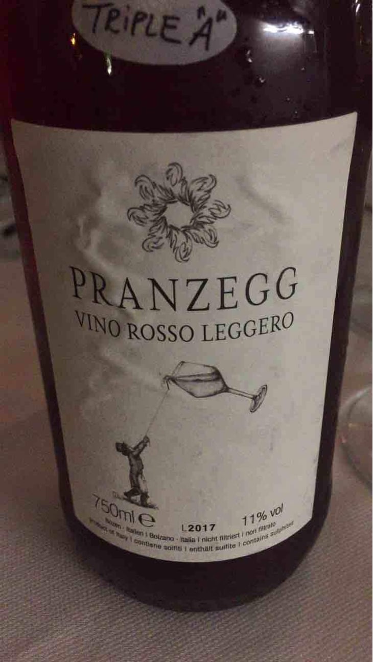 Vino Rosso leggero - Pranzegg - Marion & Martin Gojer 