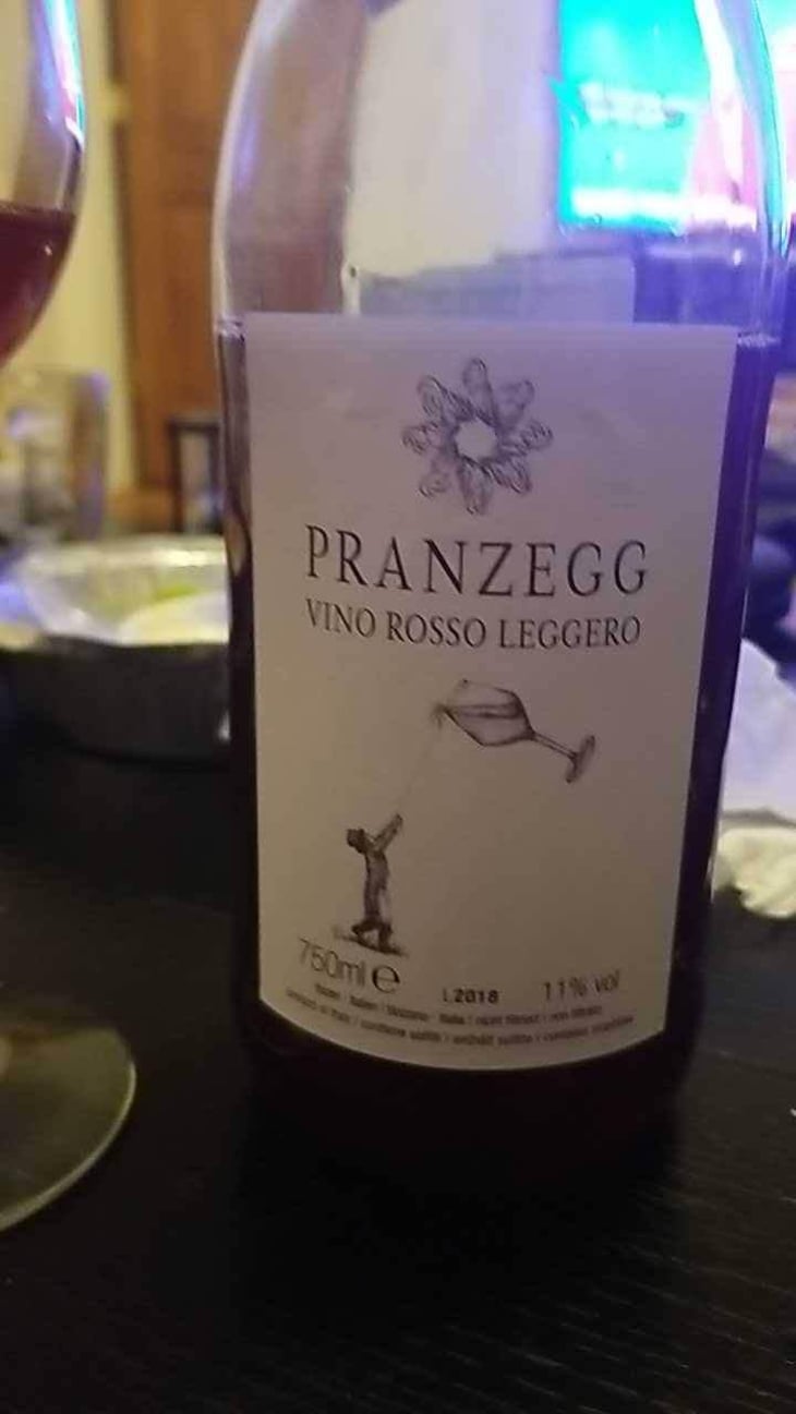 Vino Rosso leggero - Pranzegg - Marion & Martin Gojer 