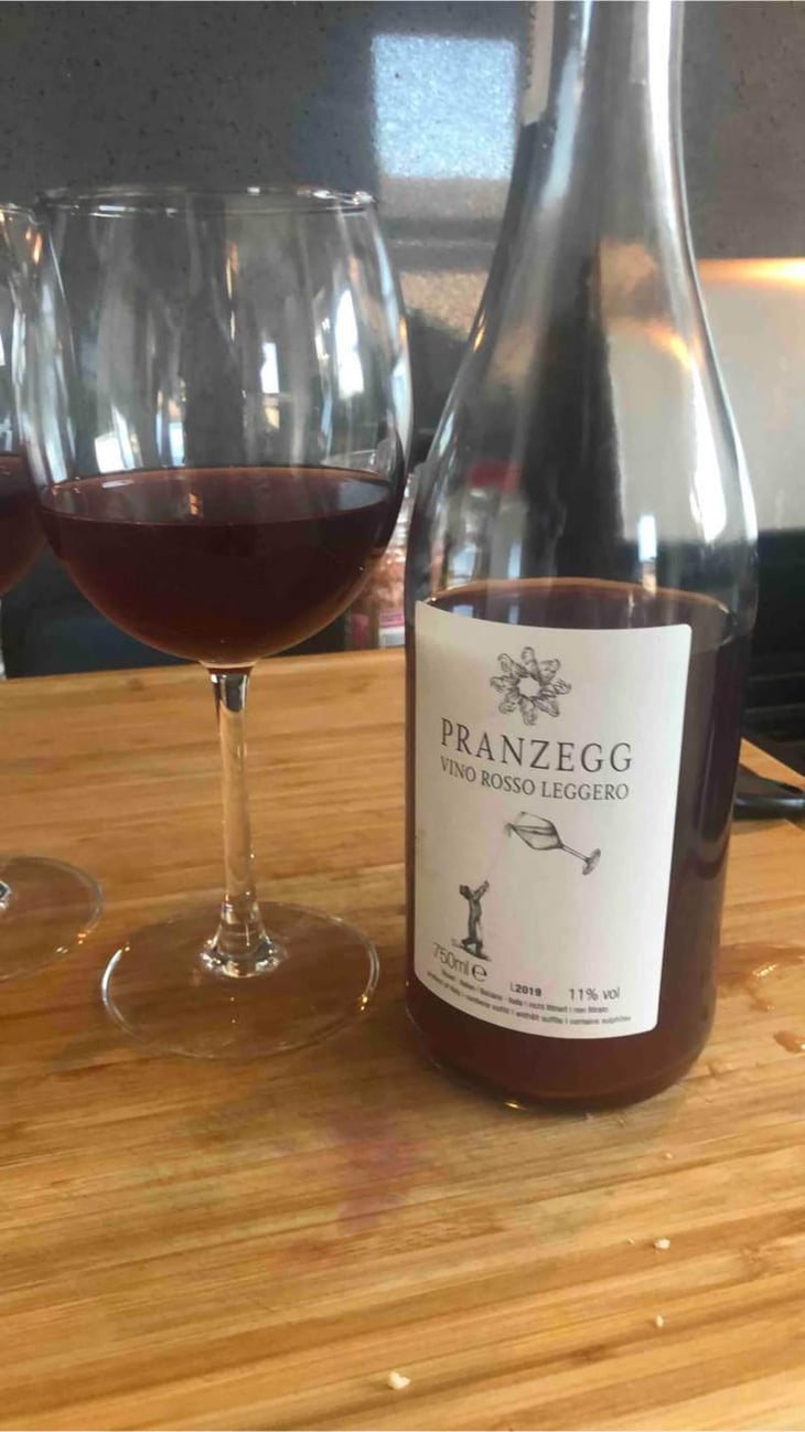Vino Rosso leggero - Pranzegg - Marion & Martin Gojer 