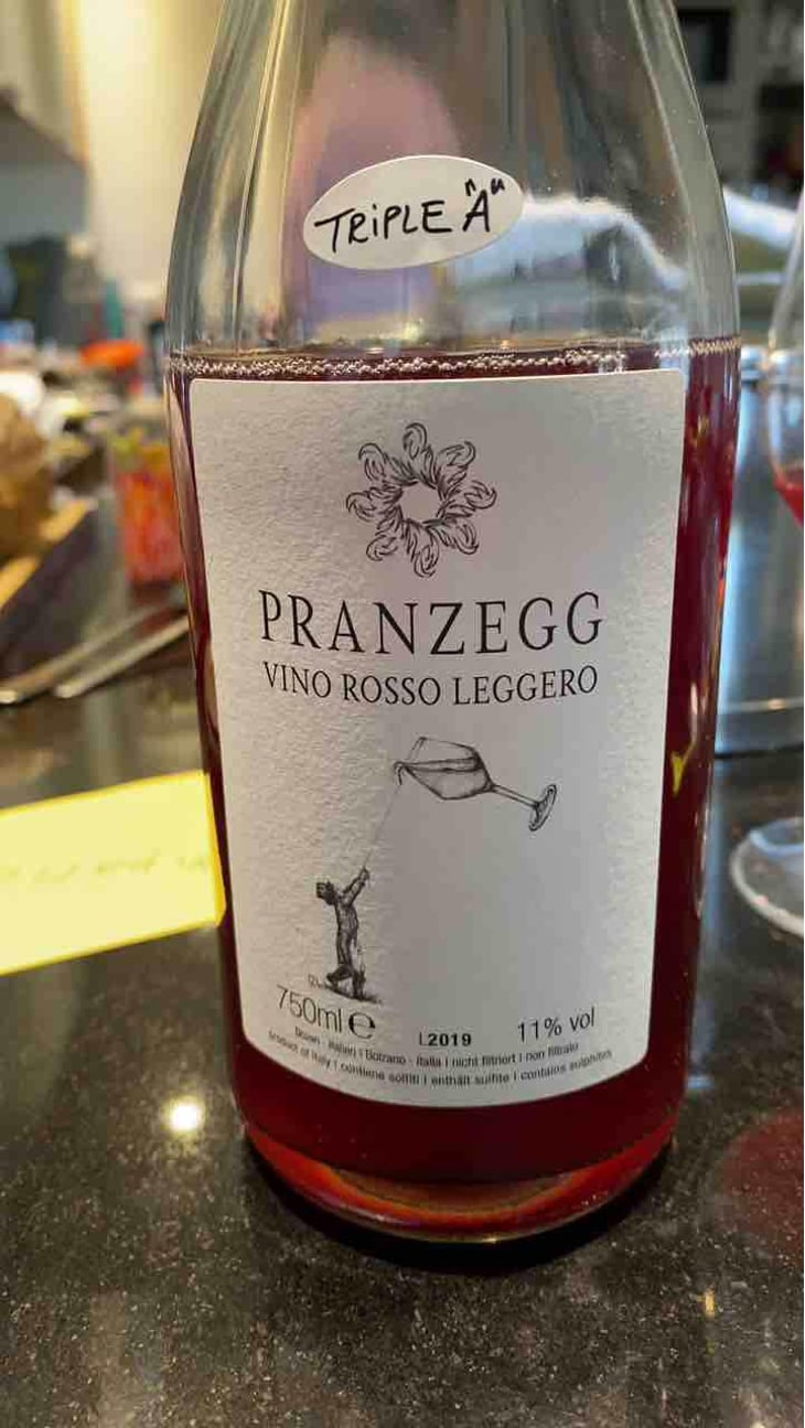 Vino Rosso leggero - Pranzegg - Marion & Martin Gojer 