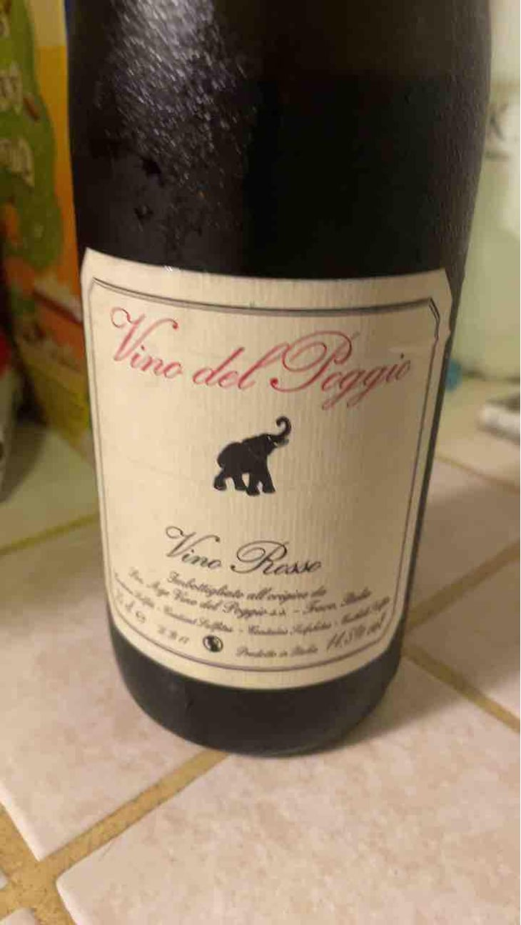 Vino Rosso - Vino del Poggio - Andrea Cervini 