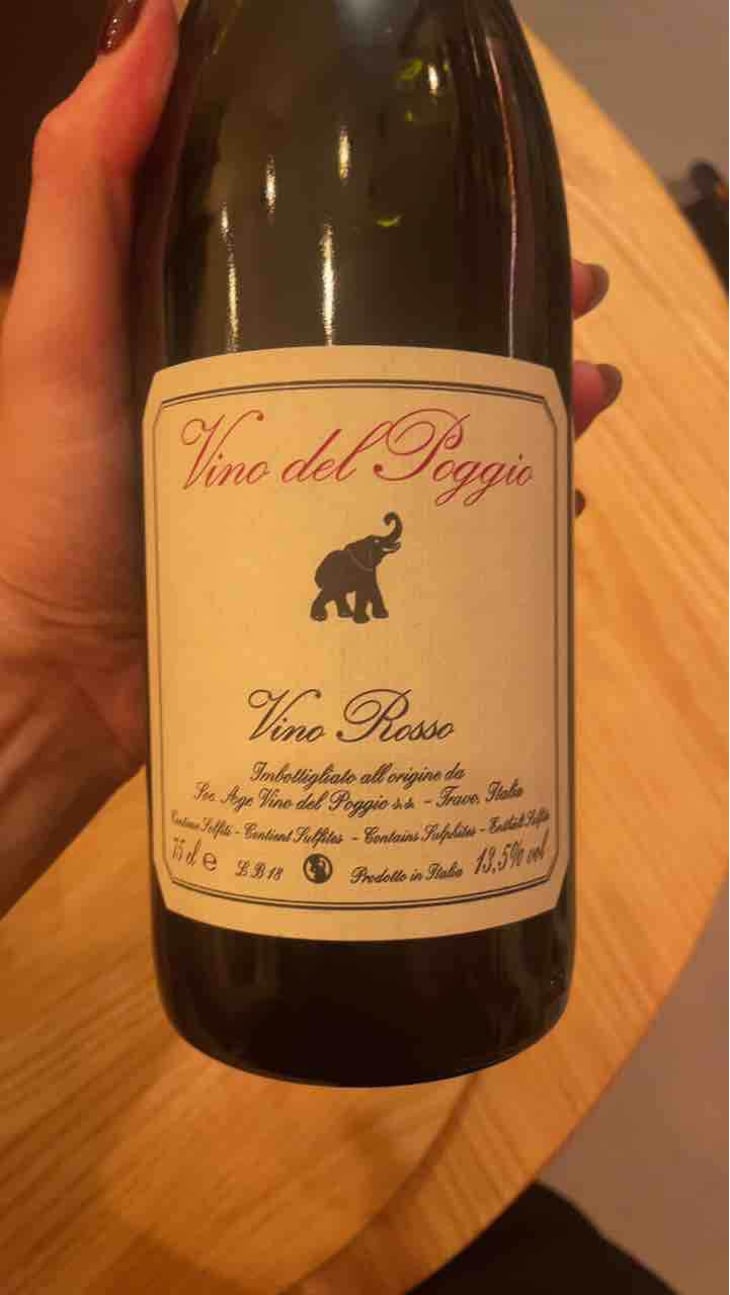 Vino Rosso - Vino del Poggio - Andrea Cervini 