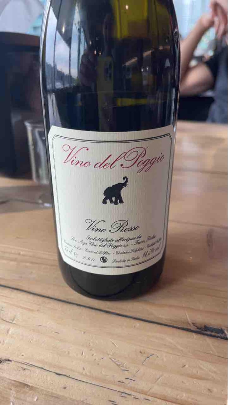 Vino Rosso - Vino del Poggio - Andrea Cervini 