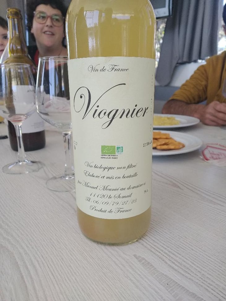 Viognier - Manuel Mounié - Manuel Mounié -2022