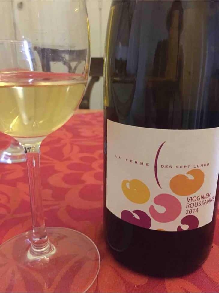 Viognier Roussanne - La Ferme des Sept Lunes - Jean Delobre & Jacques Maurice 