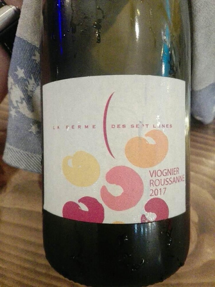 Viognier Roussanne - La Ferme des Sept Lunes - Jean Delobre & Jacques Maurice 