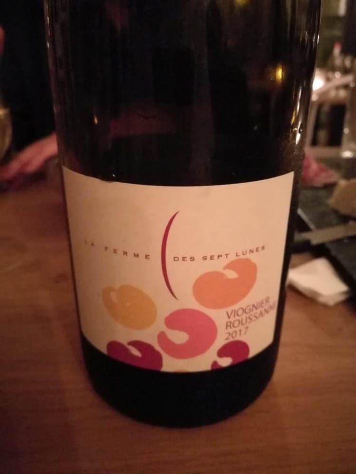 Viognier Roussanne - La Ferme des Sept Lunes - Jean Delobre & Jacques Maurice 
