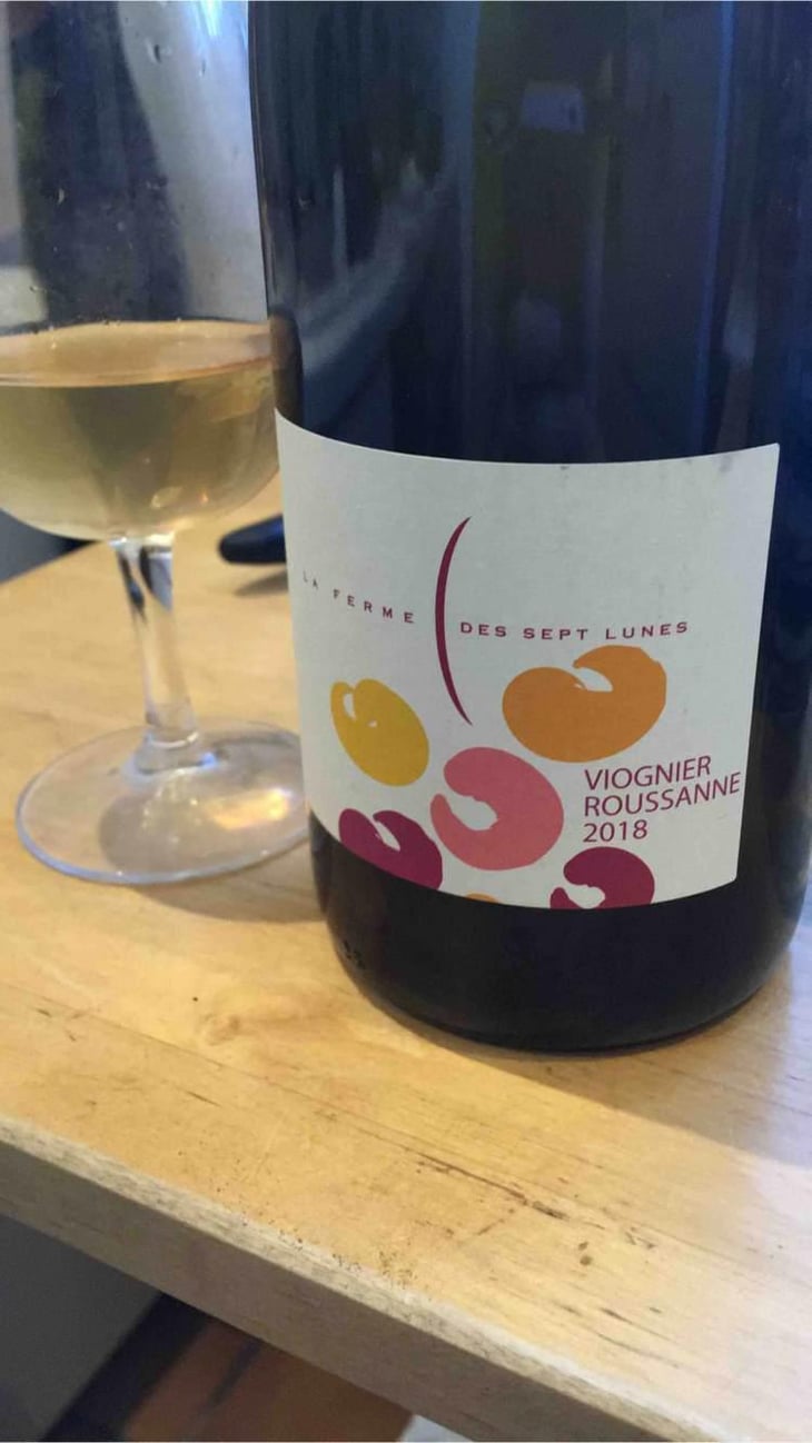 Viognier Roussanne - La Ferme des Sept Lunes - Jean Delobre & Jacques Maurice 