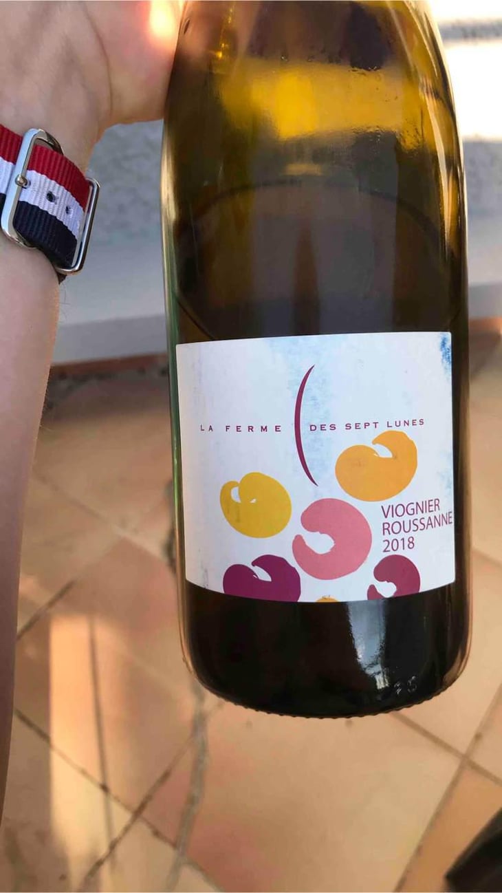 Viognier Roussanne - La Ferme des Sept Lunes - Jean Delobre & Jacques Maurice 