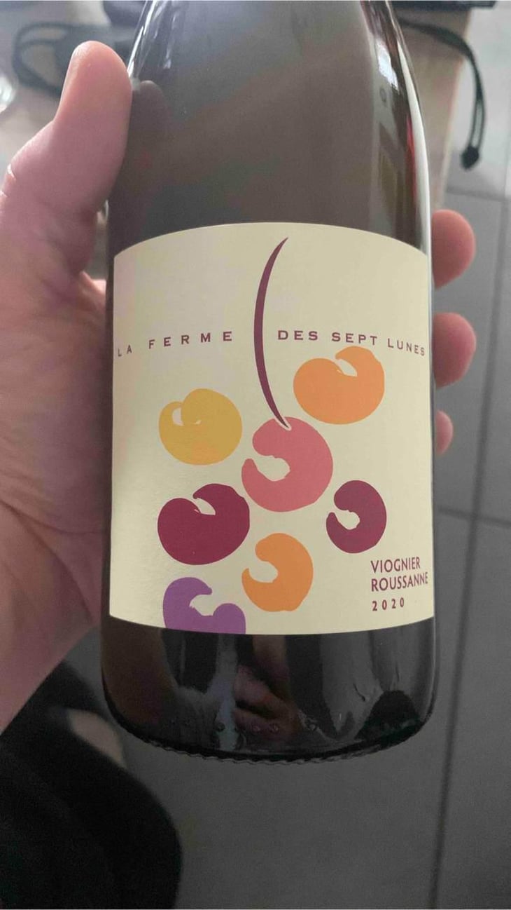 Viognier Roussanne - La Ferme des Sept Lunes - Jean Delobre & Jacques Maurice 