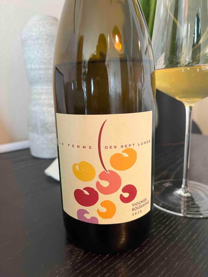 Viognier Roussanne - La Ferme des Sept Lunes - Jean Delobre & Jacques Maurice 