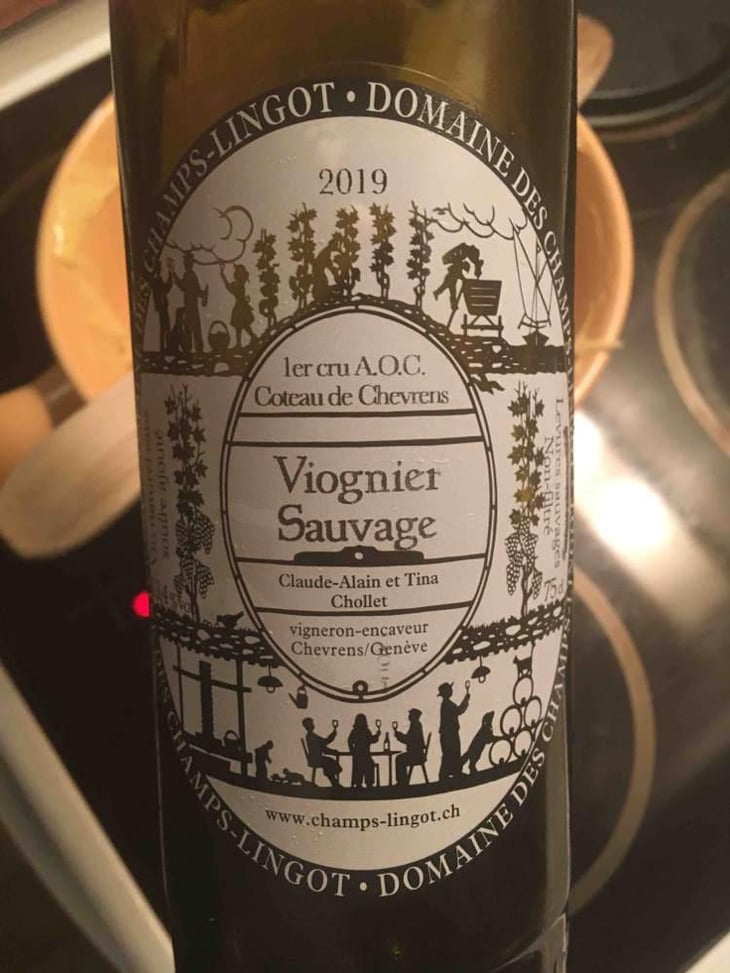 Viognier Sauvage - Domaine des Champs-Lingots - Claude-Alain Chollet 