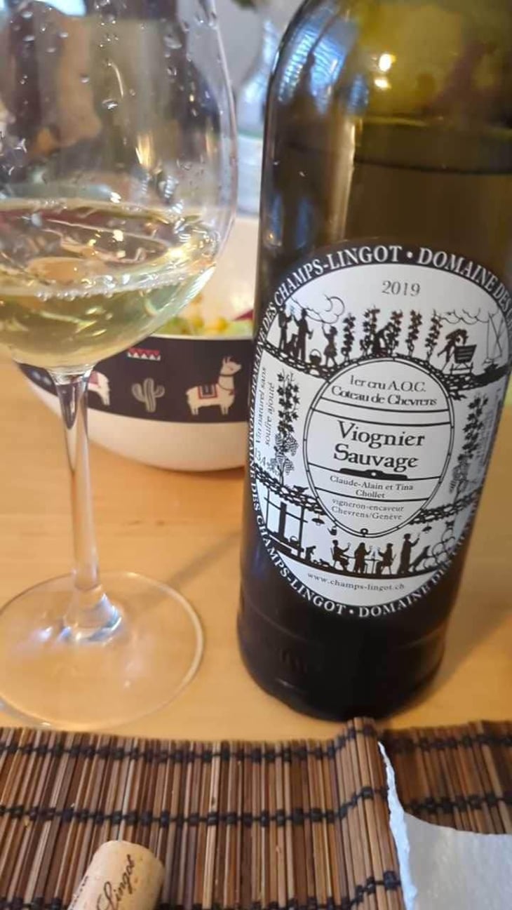 Viognier Sauvage - Domaine des Champs-Lingots - Claude-Alain Chollet 