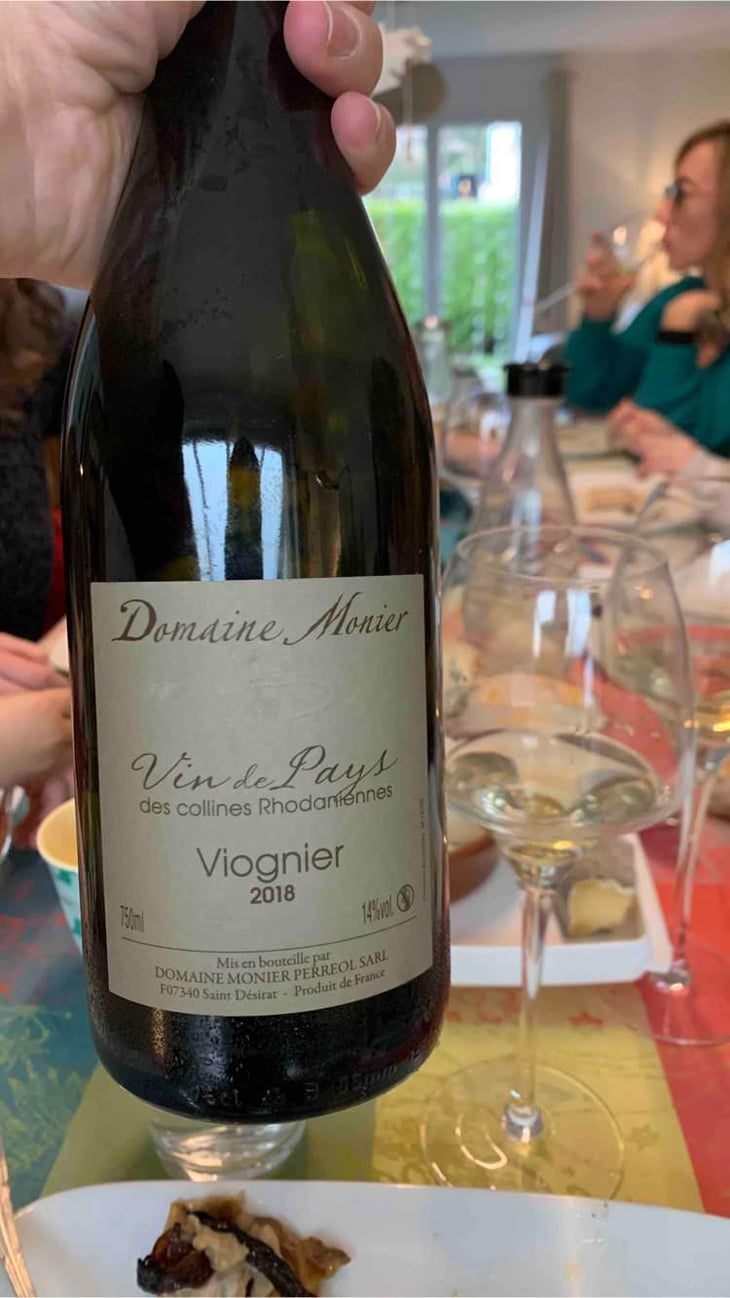 Viognier - Domaine Monier-Perréol - Guillaume & Jean-Pierre Monier & Philippe Perréol -2018