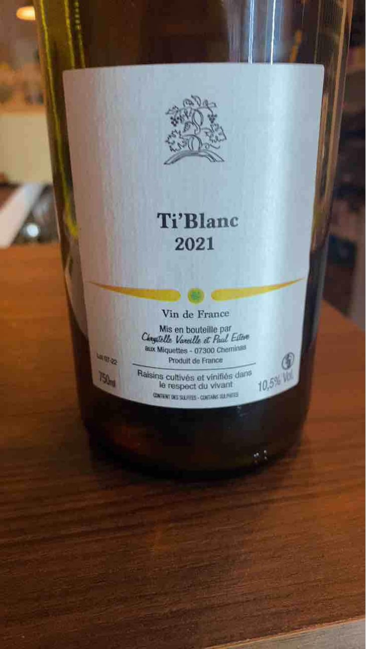 Viognier - Domaine des Miquettes - Chrystelle Vareille & Paul Estève 