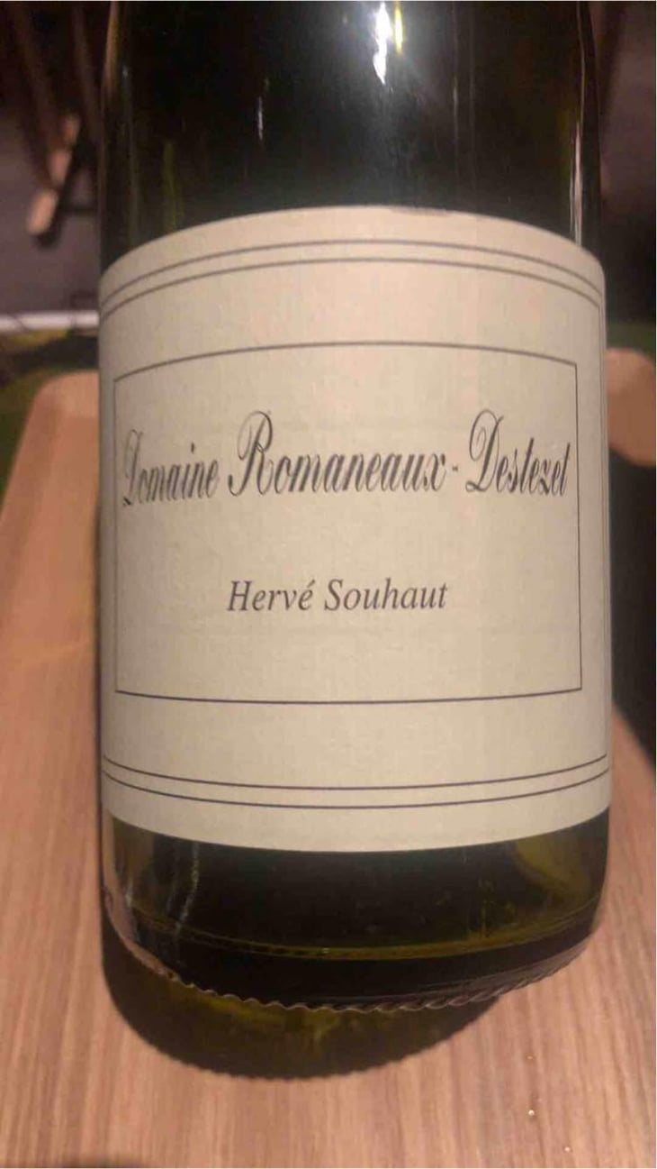 Viognier/Roussanne - Romaneaux-Destezet - Hervé Souhaut 