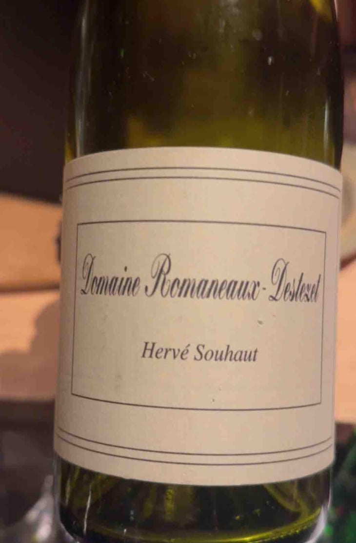 Viognier/Roussanne - Romaneaux-Destezet - Hervé Souhaut 