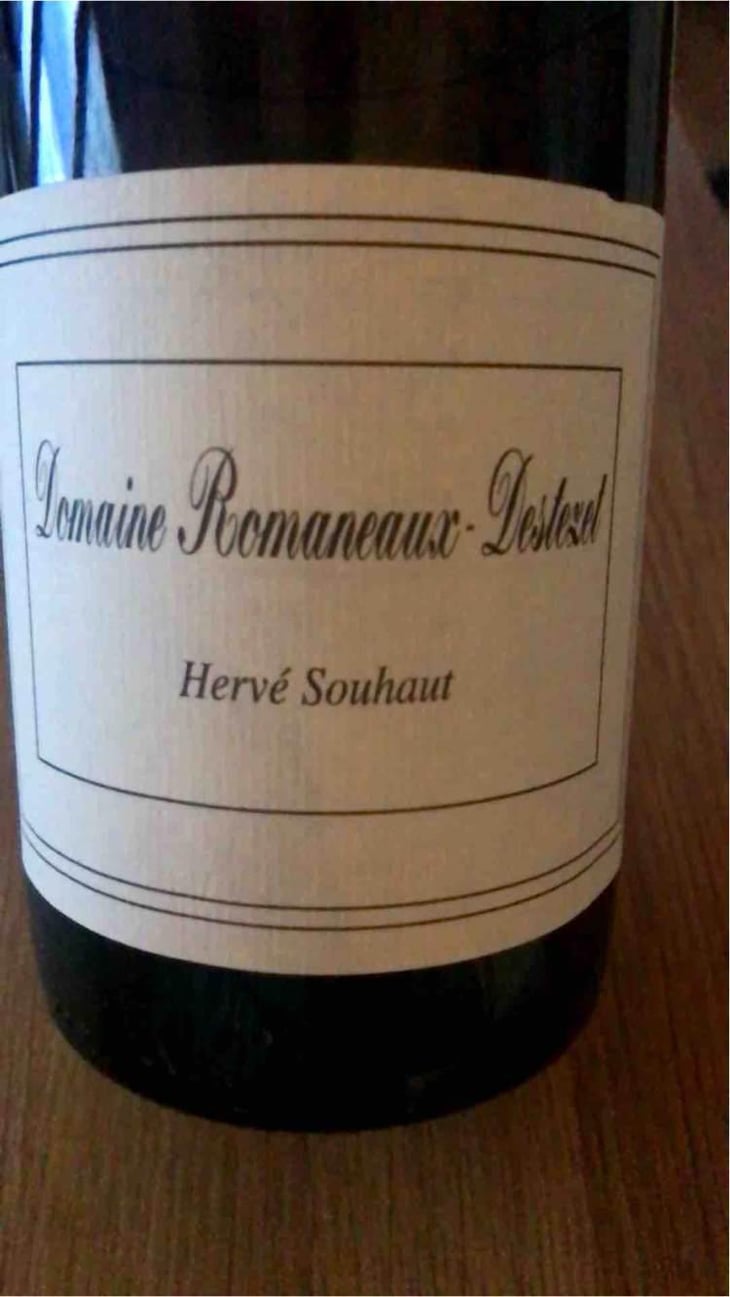 Viognier/Roussanne - Romaneaux-Destezet - Hervé Souhaut 