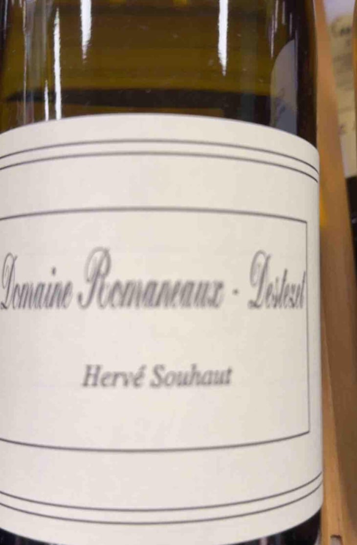 Viognier/Roussanne - Romaneaux-Destezet - Hervé Souhaut 