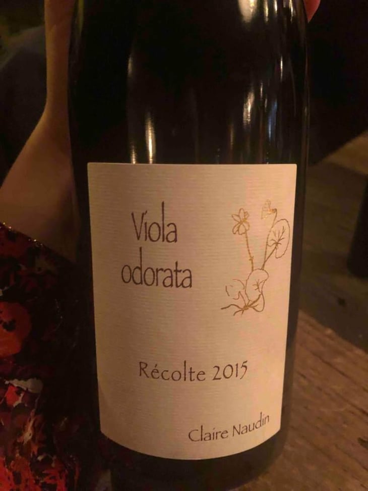 Viola Odorata - Domaine Henri Naudin-Ferrand - Claire Naudin 