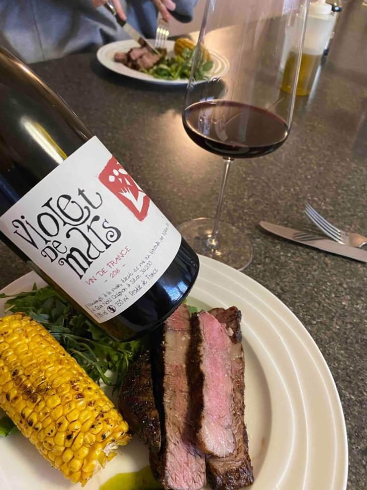 Violet de Mars - Domaine Mylène Bru - Mylène Bru 
