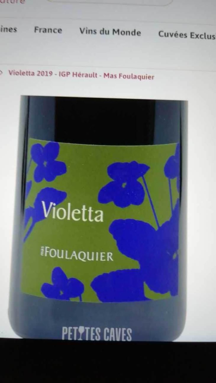 Violetta - Mas Foulaquier - Pierre Jequier & Blandine Chauchat 