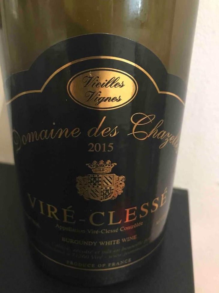 Viré-Clessé Vielles Vignes - Domaine des Chazelles - Jean-Marie Chaland 