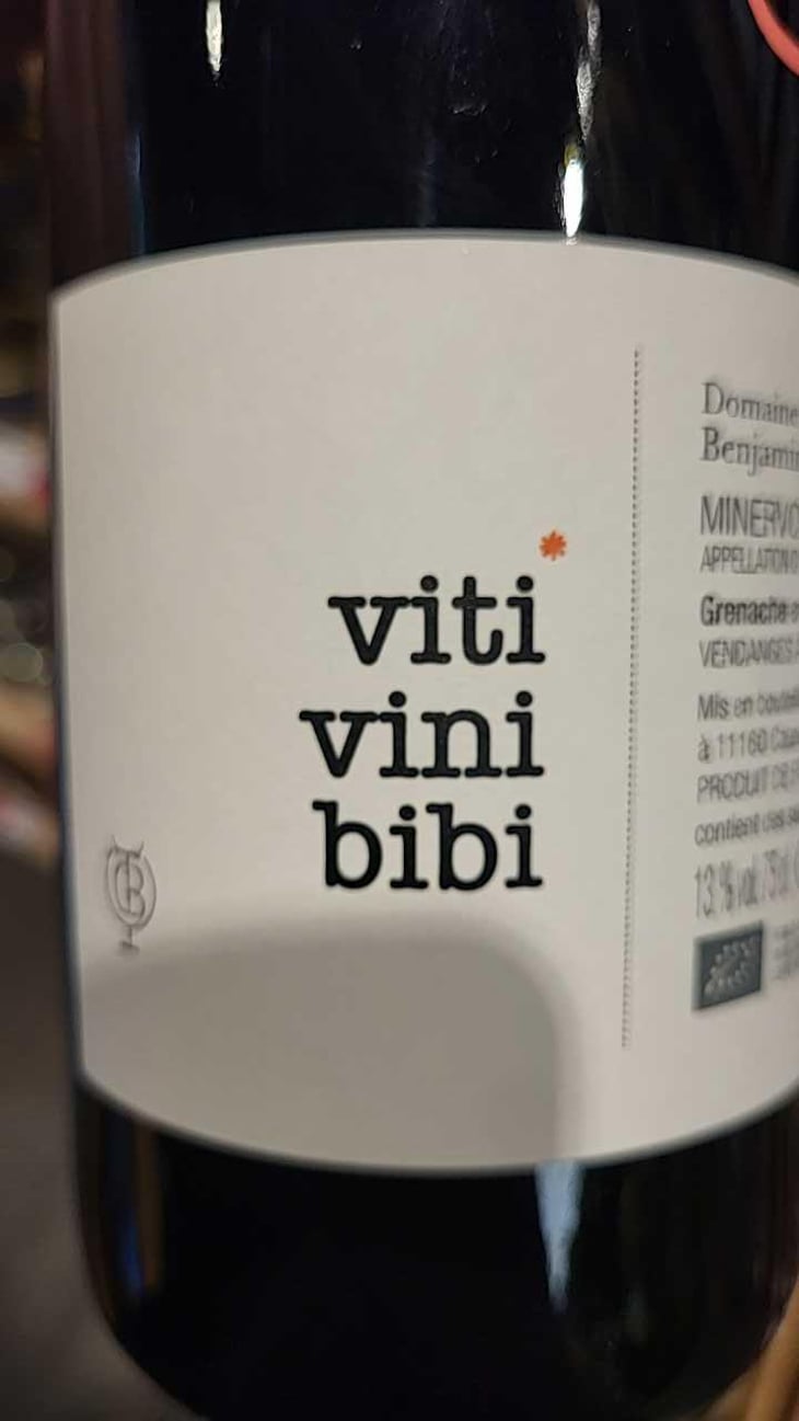 Viti Vini Bibi - Domaine Benjamin Taillandier - Benjamin Taillandier 