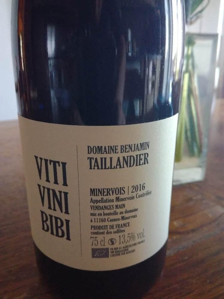 Viti Vini Bibi - Domaine Benjamin Taillandier - Benjamin Taillandier 
