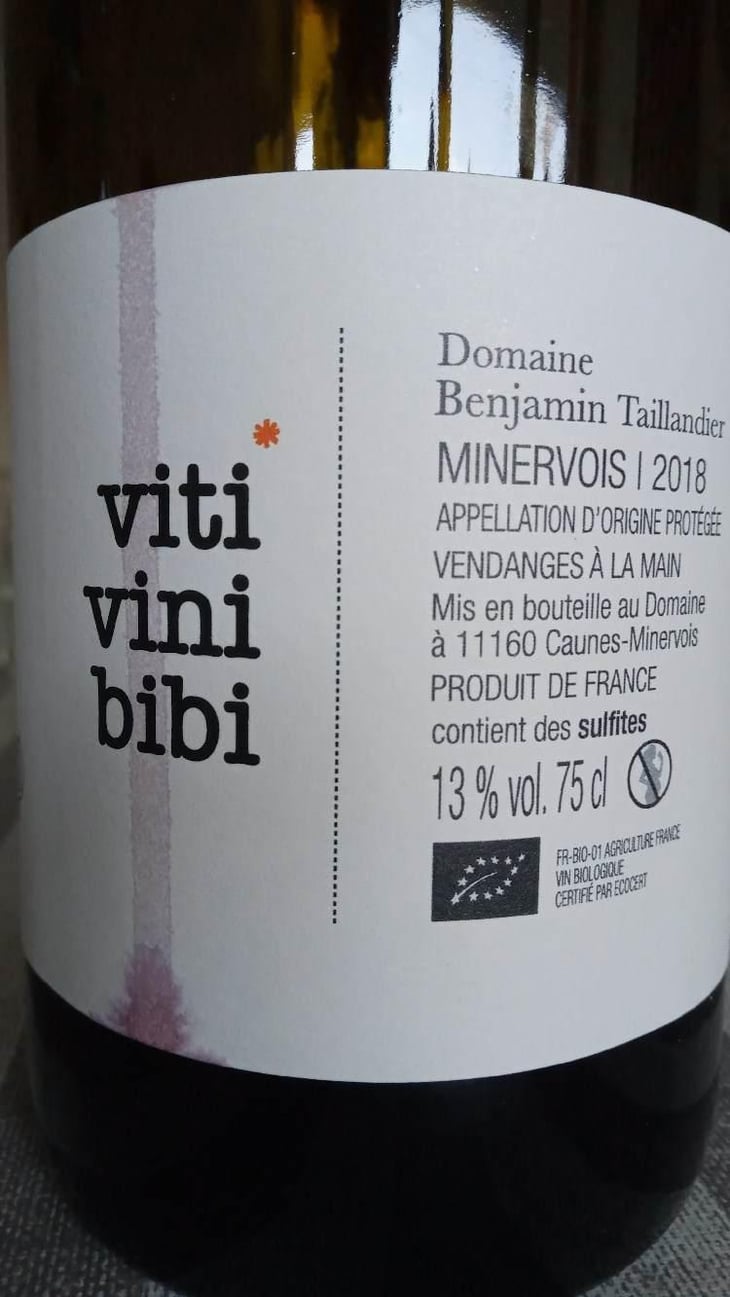 Viti Vini Bibi - Domaine Benjamin Taillandier - Benjamin Taillandier 