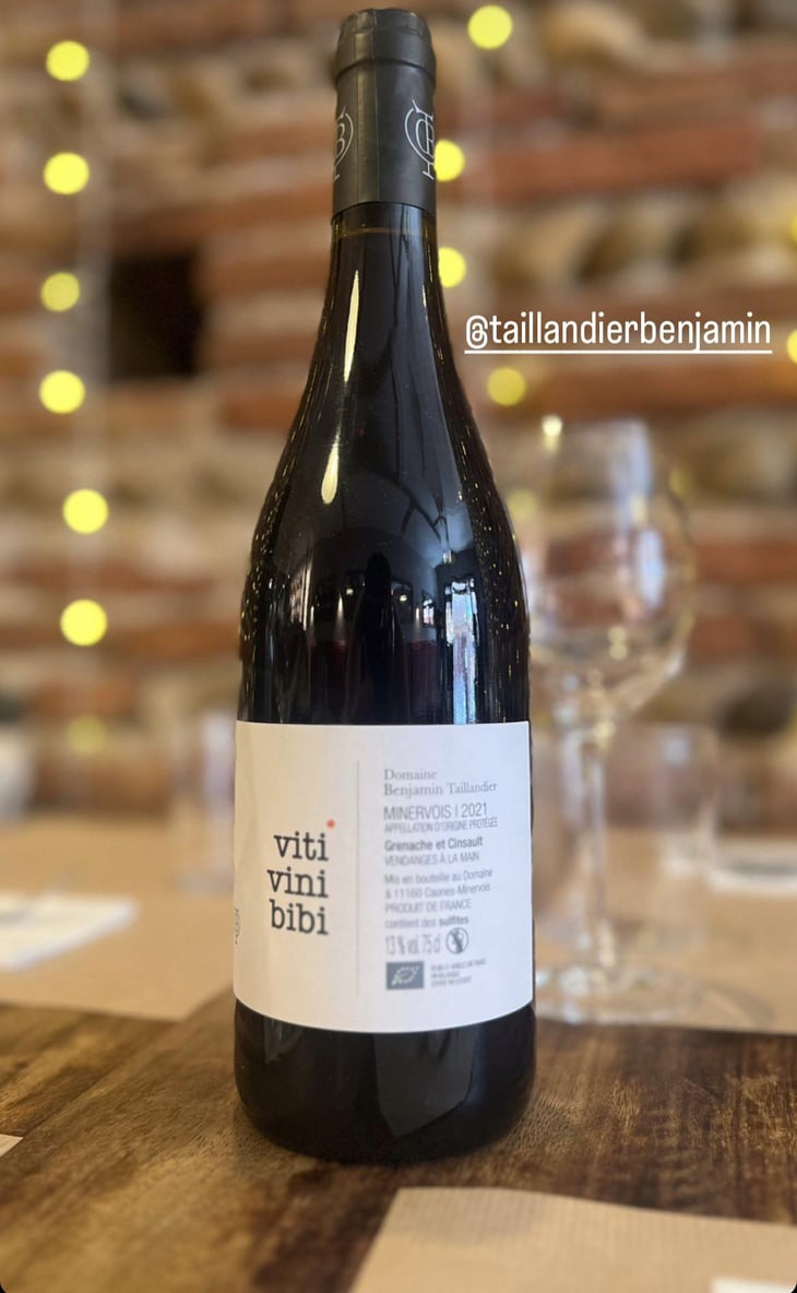 Viti Vini Bibi - Domaine Benjamin Taillandier - Benjamin Taillandier 