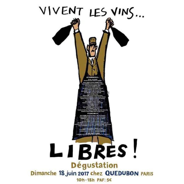Vivent Les Vins Libres - Quedubon - Paris - 18 Juin -  - 23387