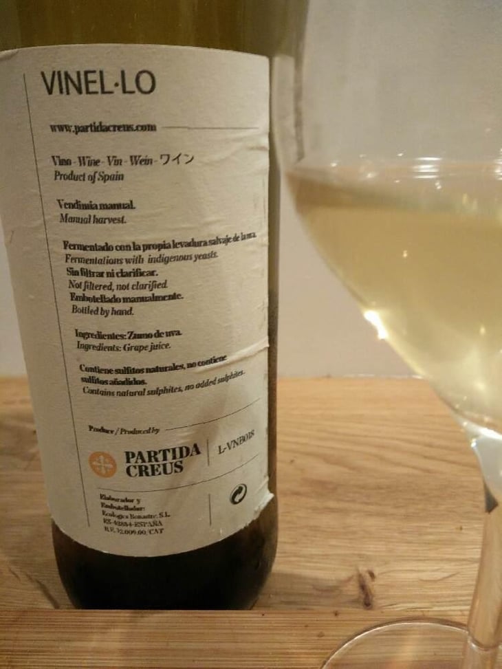 VN Vinel-lo Blanco - Partida Creus - Massimo Marchiori & Antonella Gerosa 
