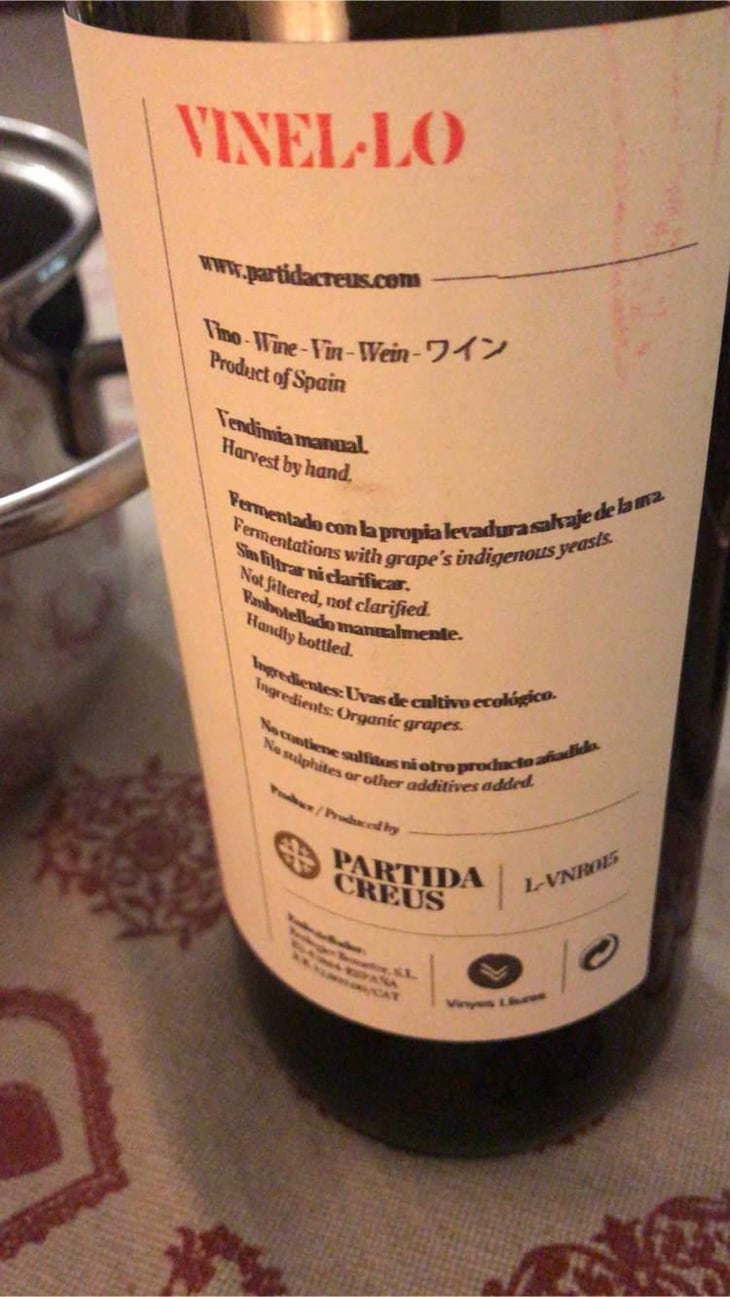 VN Vinel-lo Rojo - Partida Creus - Massimo Marchiori & Antonella Gerosa 