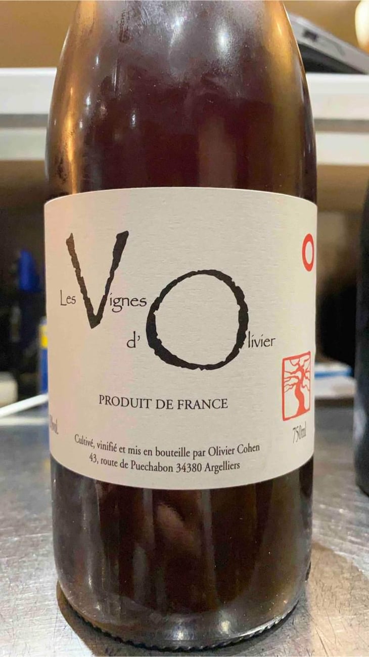 VO Rouge - Les Vignes d'Olivier - Olivier Cohen 